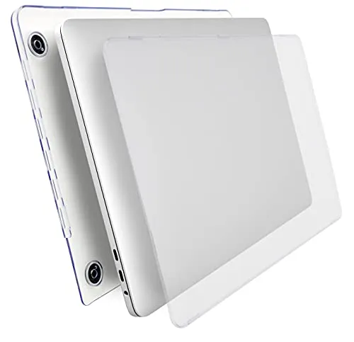 MyGadget Custodia Rigida Opaca per Apple Macbook Pro 16 A2141 - Case Hardshell Ultra Sottile - Plastica Matte Finish - Cover Trasparente