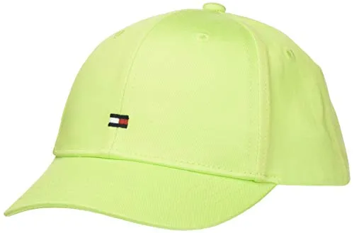 Tommy Hilfiger BB cap Cappello, Verde Lime, XL Unisex-Bambini