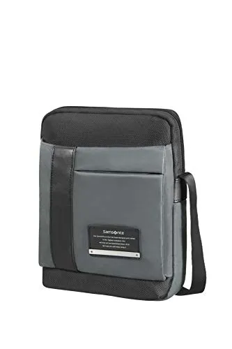 Samsonite Openroad Borsa a Tracolla per Tablet, Misura Grande, 29 cm, 4,5 litri, Grigio (Eclipse Grey)