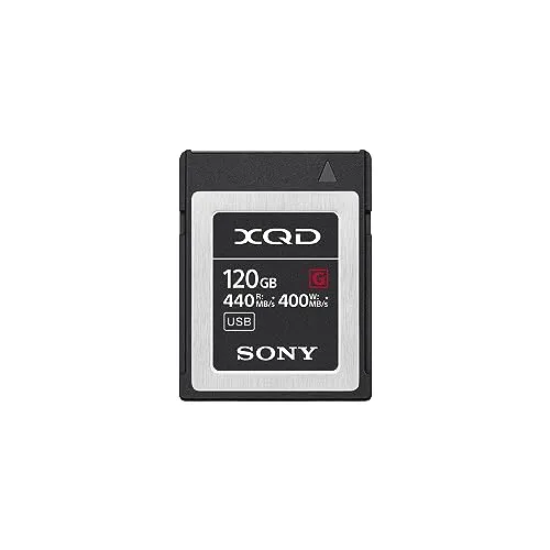 Sony Memoria XQD 120 GB Serie G, Lettura 440 MB/s, Scrittura 400 MB/s