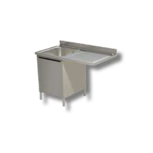 Lavello 120x60x90 acciaio inox 430 armadiato vano lavastoviglie cucina RS7082