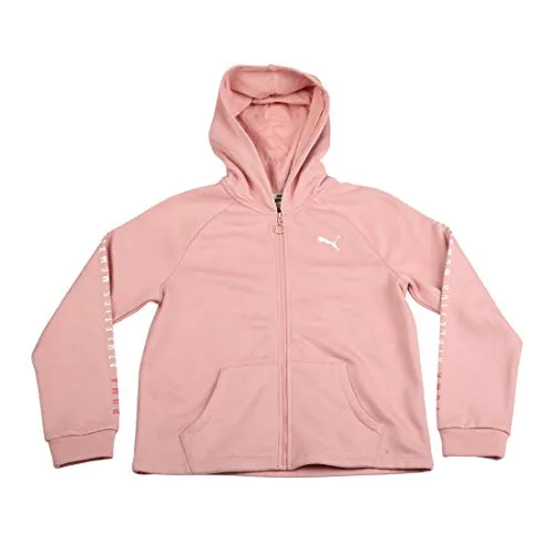 Puma Alpha Jacket G, Giacca Tuta Bambina, Bridal Rose, 116