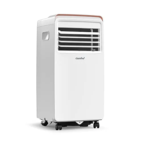 COMFEE' Condizionatore Portatile 7000 BTU/H, AMBRA 8C, 2,0kW, 25㎡/68m³, 3-in-1 Climatizzatore Portatile, Ventilatore, Raffreddamento, Deumidificazione, 24H Timer, Sleep Mode, Funzione Follow-me