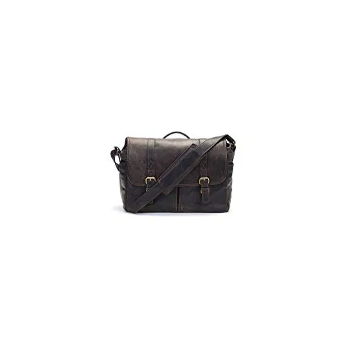 ONA Brixton Dark Truffle Leather - Borsa in Pelle per Fotocamera e iPad