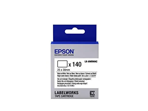 EPSON Ribbon LK-8WBWAC 140 etichette posteriori (25 x 38 mm)