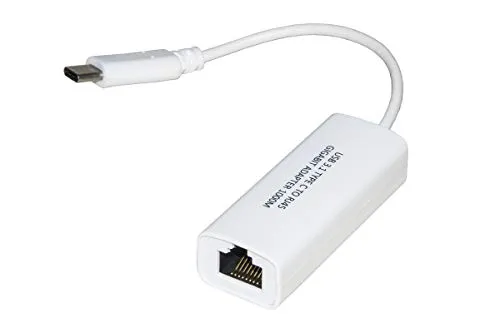 Link LKADAT82 ADATTATORE USB-C MASCHIO - CONNETTORE RJ45 FEMMINA PER RETI GIGABIT 10/100/1000