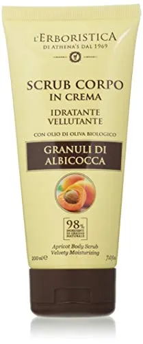 Scrub Corpo in Crema - Granuli di Albicocca&Olio di Oliva Bio
