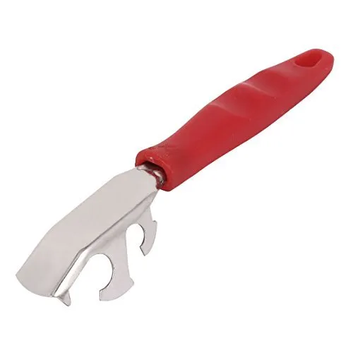 DealMux Plastic Grip keuken FLES Birra Opener Bowl Dish Morsetto della Clip Tong Rood