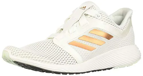 adidas Edge Lux 3 W, Scarpe da Corsa Donna, Ftwr Bianco/Rame Met./ Verde Scuro, 42 EU