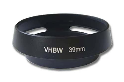 vhbw Paraluce 39mm nero per fotocamera Voigtländer Color Skopar 21 mm 4 P-tipo nero