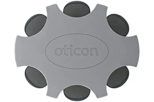 Oticon ProWax MiniFit Replacement Wax Filters for Hearing Aids (Small, Black) by Oticon
