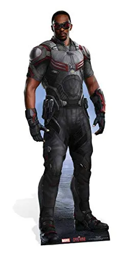 Star Cutouts SC871 "Falcon Marvel Civil War Cardboard Cut out