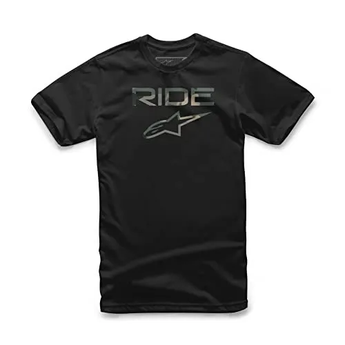 Alpinestars Ride 2.0 Camo T-Shirt Maglietta Uomo a Maniche Corte con Scollo Rotondo