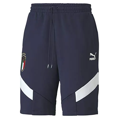 PUMA Pantaloncini FIGC Iconic MCS Azzurro 20/22 Italia S Azzurro