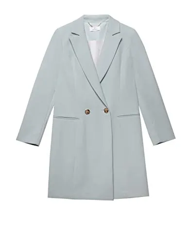 Motivi : Cappotto Oversize in poliviscosa Verde 40 (Italian Size)