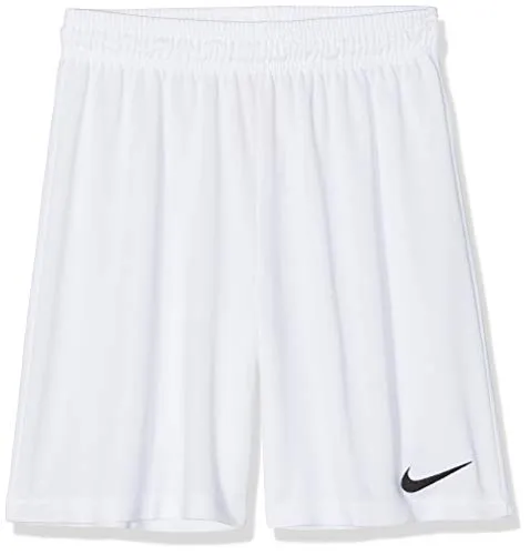 Nike Park II Knit Short NB Youth, Pantalone Bambini e Ragazzi, Bianco/Nero, M
