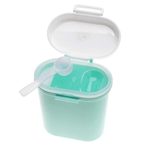 TOPINCN Contenitore per Latte in Polvere per Neonati Dispenser per Alimenti Portatile Portatile Plastica Bambini Snack Food Fruit Candy Contenitore Grande capacità, Verde