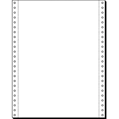 Sigel 12237 - Carta in modulo continuo autocopiante per rotociclo, 12'' x 240 mm (altezza formato A4), 70 g, 2000 fogli con fori laterali