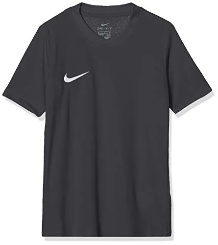 Nike Kids Park Vi Jersey T-shirt, Nero (Black Mat /White),S