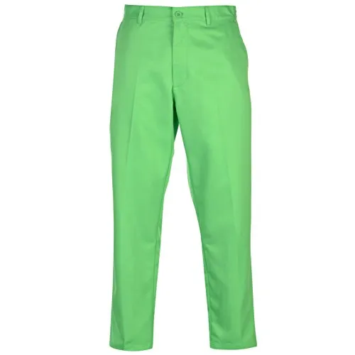 Slazenger, pantaloni da golf da uomo, con cerniera, vestibilità regolare -  Verde -  38W x 31L regolare