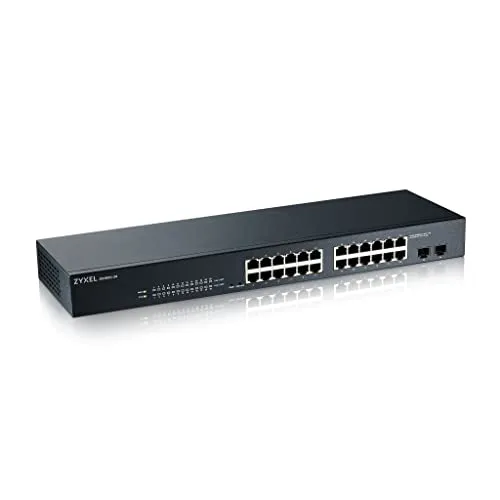 Zyxel GS-1900-24 v2 Managed L2 Gigabit Ethernet (10/100/1000) 1U Black