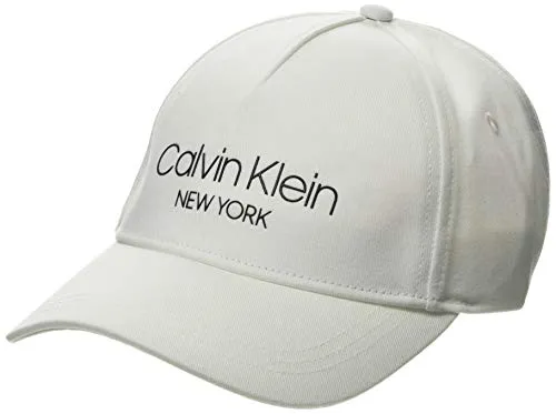 Calvin Klein CK NY BB cap Berretto da Baseball, Bianco (White Yag), Unica (Taglia Produttore: OS) Donna