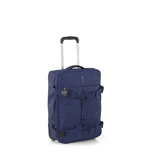 Roncato Ironik Borsone Trolley Cabina - 2 Ruote, 55 Cm, 40 Litri, Blu Notte