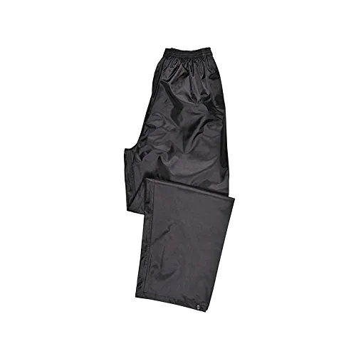 Portwest - Pantaloni impermeabili, colore: Nero M Nero
