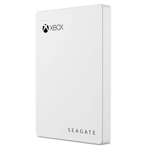 Seagate Game Drive per Xbox, 2 TB, Hard Disk Esterno Portatile, USB 3.0, Progettata per Xbox One, Abbonamento di 1 Mese a Xbox Game Pass, Bianco, 2 Anni di Servizi Rescue (STEA2000417)