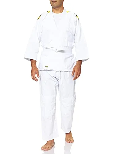 Kwon, Kimono Bambino Judo Junior, Bianco (Weiß), 91 cm