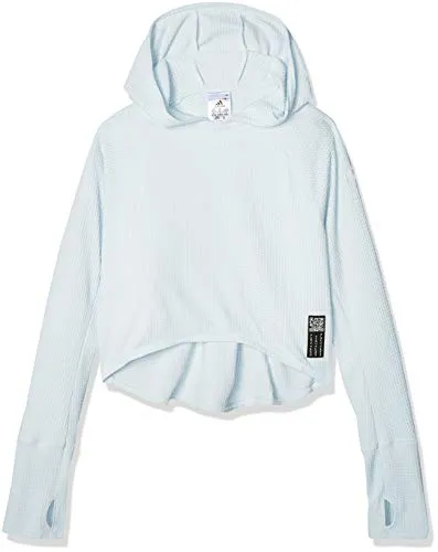 adidas Adapt Hoodie W – Felpa da Donna, Donna, Felpa, DZ9017_S, Tinazu, S