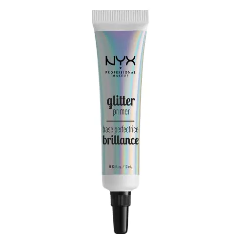NYX Professional Makeup Glitter Primer, Fissante per glitter, Gel per Glitter liberi, Ombretto e pigmenti, Lunga tenuta