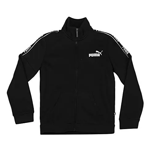 Puma Amplified Track Jacket FL B, Giacca Tuta Bambino, Black, 110