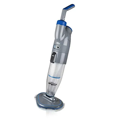 Gre VCB50P Pulitore Elettrico Action Vac, Multi-velocità, per Piscine e Spa, Bianco/Grigio