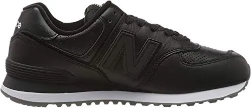 New Balance 574v2, Sneaker Uomo, Nero (Black/White Black/White), 43 EU