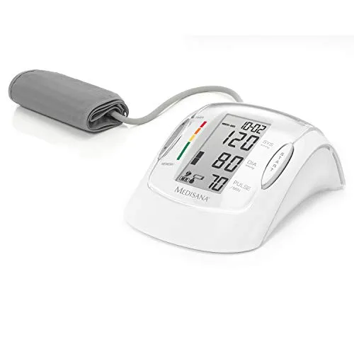 medisana MTP Pro Sfigmomanometro da braccio superiore, misurazione precisa della pressione sanguigna e del polso con funzione di memoria, funzione di indicazione del battito cardiaco irregolare