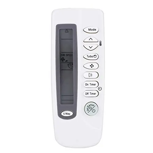 Tangxi Telecomando per climatizzatori Samsung ARC-410 ARH-401 ARH-403, Telecomando Ideale per climatizzazione, con Funzione di apprendimento (Bianco, ABS)