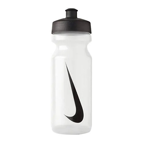 Nike Big Mouth Bottle 2.0, 650 ml, trasparente/nero/nero