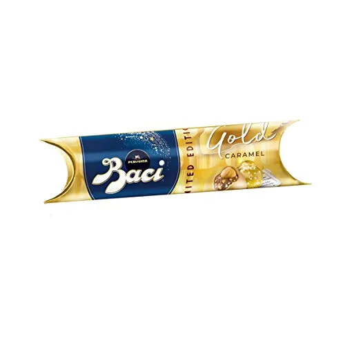 Perugina Tubo Baci Gold Caramel 37,5 gr Limited Edition