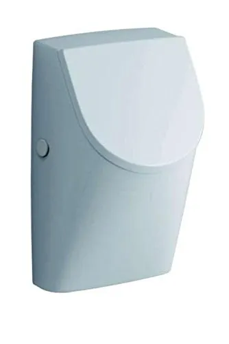 Keramag Urinal Renova Nr. 1 Plan, mit Deckel Scharniere: Metall weiß(alpin), 235120000