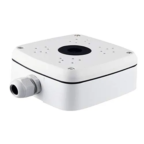 Telecamera di Videosorveglianza Ibrida HD Sony cmos 4in1 AHD CVI TVI cvbs VISIONE NOTTURNA Varifocale Lenti Zoom 4X 2.8-12mm Joystick OSD IP66 (Junction Box IP66 bianco)