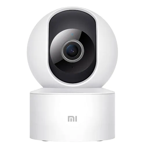 Xiaomi Mi Home Security Camera 360° 1080P, Videocamera di Sicurezza, Ruota a 360°, Visione notturna, Connettività Wi-Fi, Bianco