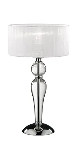 Ideal Lux Duchessa TL1 Small Lampada da Tavolo E27, 60 W