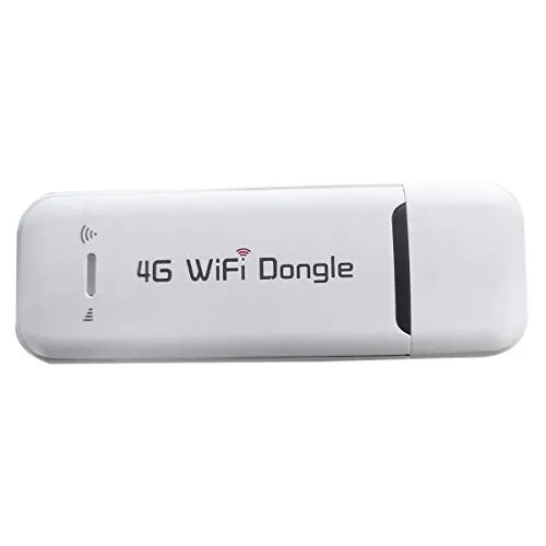 Nrpfell Adattatore Scheda di Rete USB 4G LTE da 150 Mbps Router Modem WiFi Bianco Universale per Laptop UMPC e Dispositivi Mid