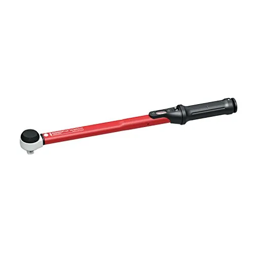 GEDORE - Chiave dinamometrica 1/2 40-200 Nm, lunghezza 485 mm, colore: Rosso