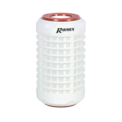 Ribimex PRFIL5CFL Cartuccia Lavabile, 5", 50 Micron, Bianco