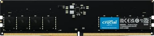 Crucial RAM 16GB DDR5 5600MHz (o 5200MHz o 4800MHz) Memoria Desktop CT16G56C46U5