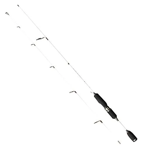 FISHN® Zero Five Black Edition Carbon GT - Canna da pesca Ultralight, 180cm, peso di lancio 1-5 g, canna da spinning, ultra leggera, solida, completamente parabolica (White)