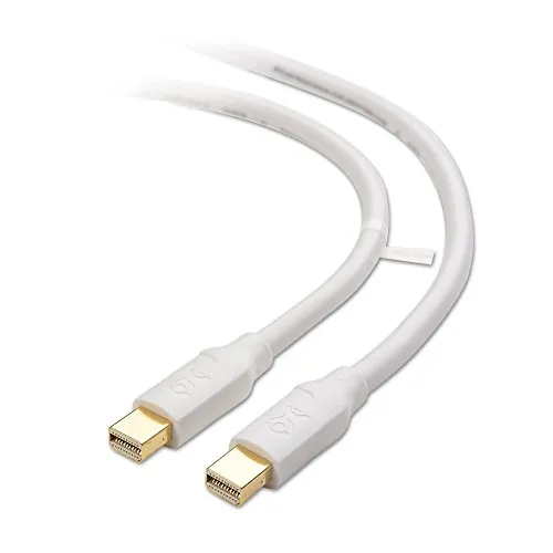 Cable Matters Cavo Mini DisplayPort a Mini DisplayPort Colore Bianco 2m – Risoluzione 4K Non Compatibile con iMac Non Supporto Target Display Mode