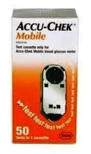 Accu-Chek Mobile Blood 50 Tests 1 Casette